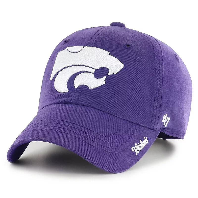 Women's '47 Purple Kansas State Wildcats Miata Clean Up Logo Adjustable Hat Product Image