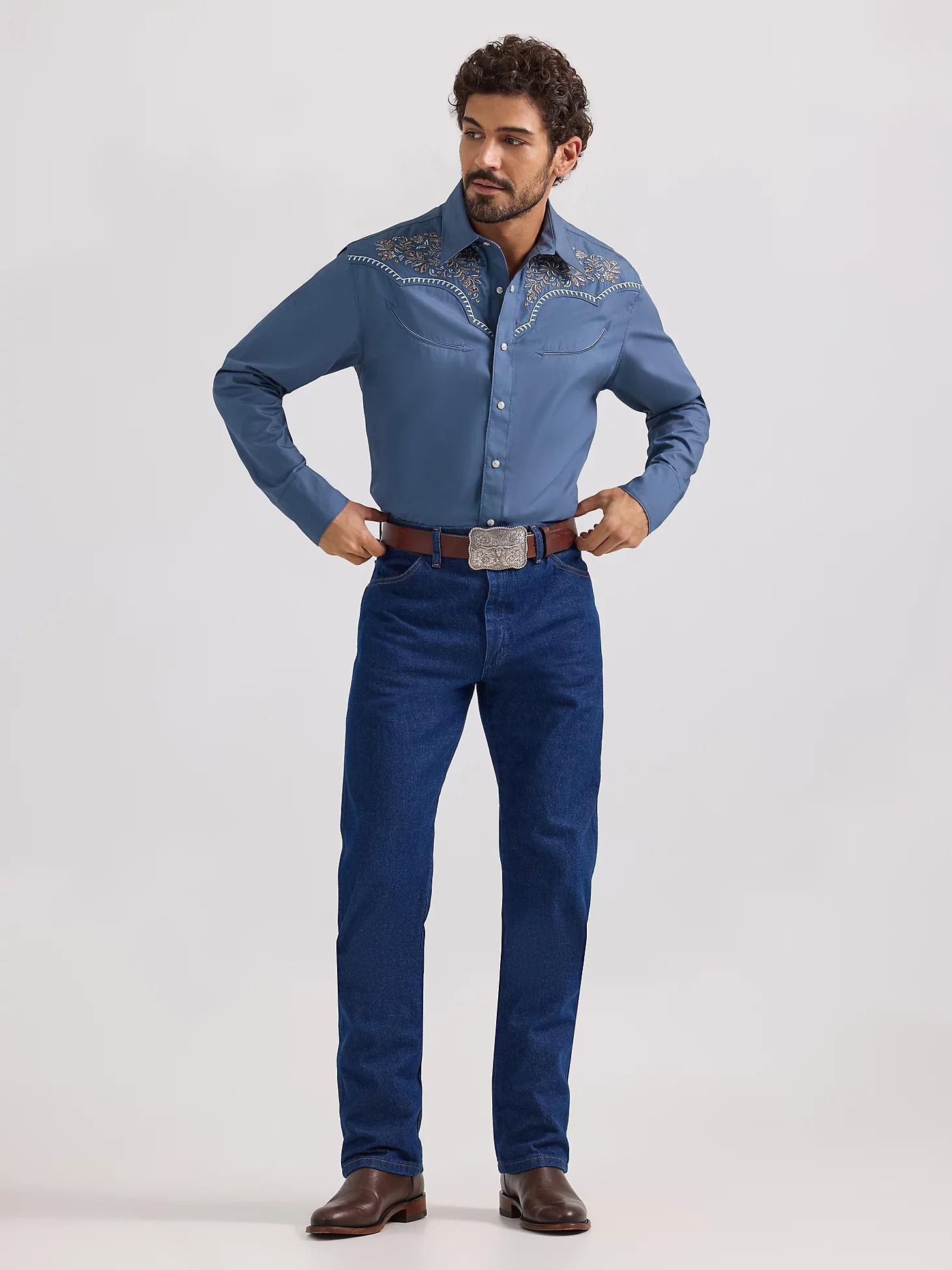 Wrangler® Rodeo Ben Western Snap Shirt | Men's SHIRTS | Wrangler® Product Image