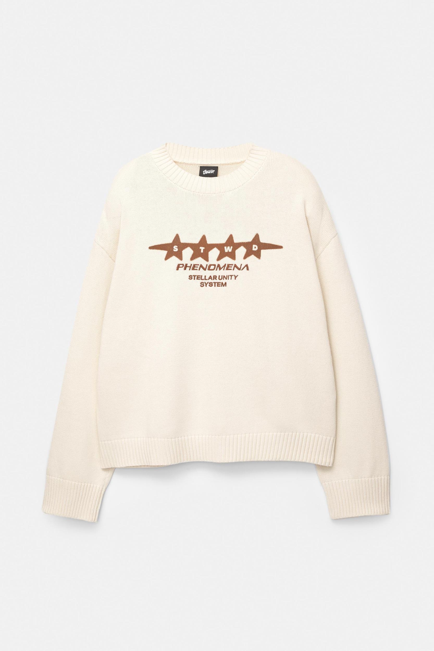 Text graphic jumper Product Image