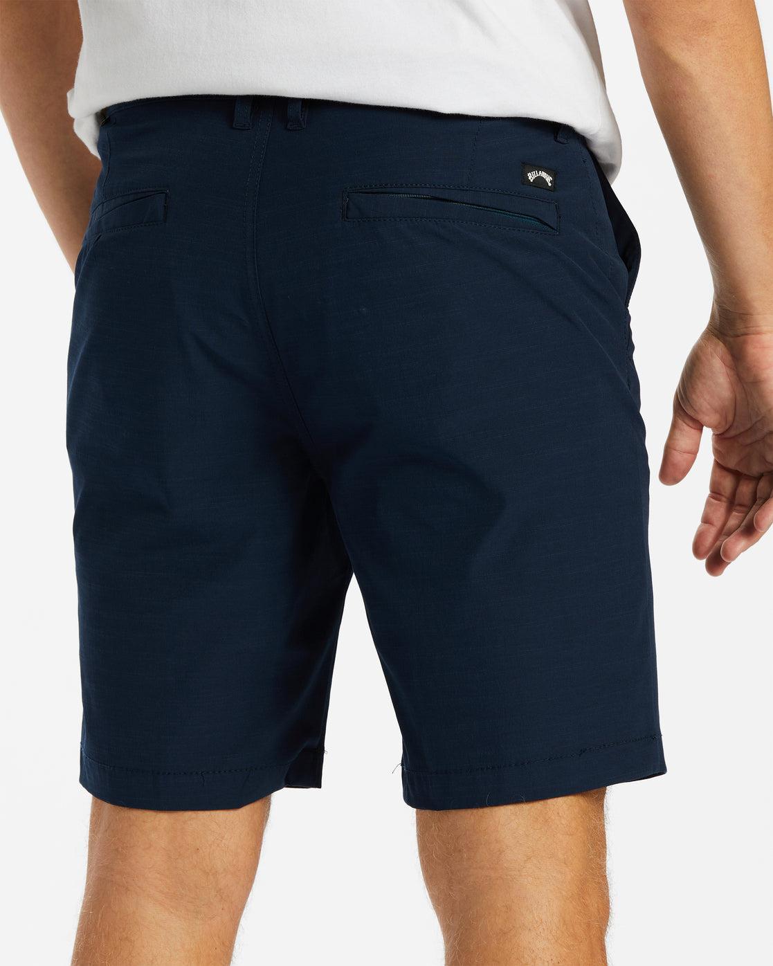 Crossfire Solid 20" Hybrid Submersible Shorts - Navy Male Product Image