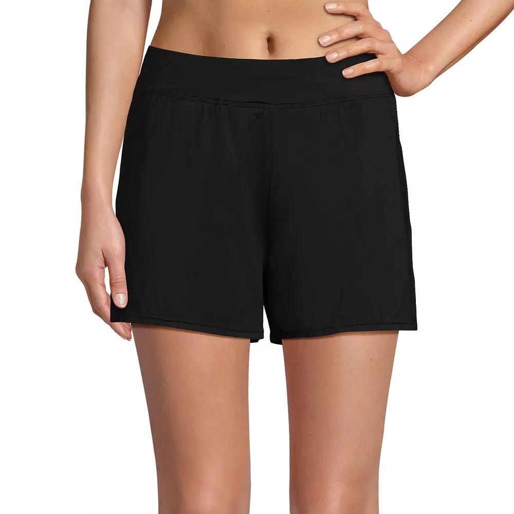 Women's Lands' End 3" Chlorine Resistant Smoothing Control Swim Shorts,  Product Image