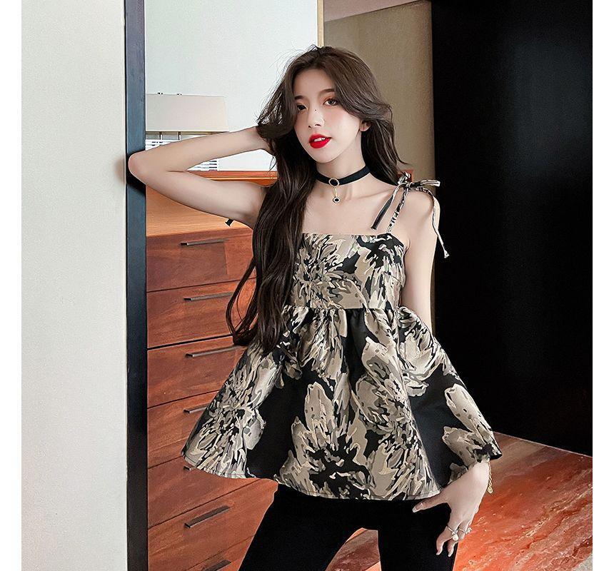 Floral Flowy Camisole Top Product Image