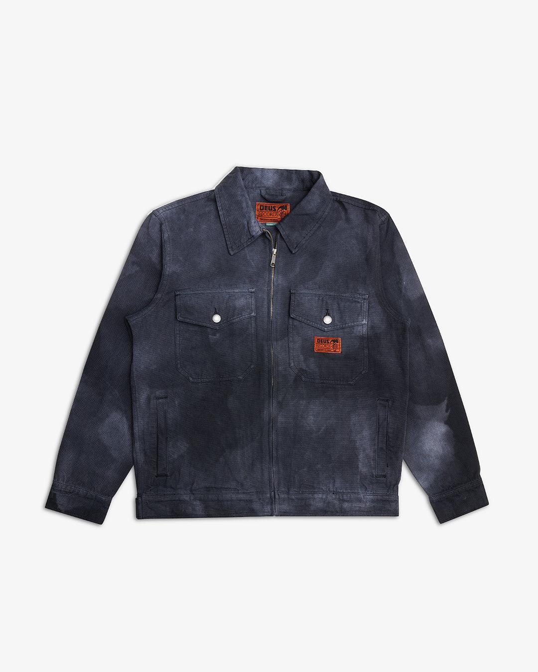 Ortiz Tie Dye Jacket - Anthracite Product Image