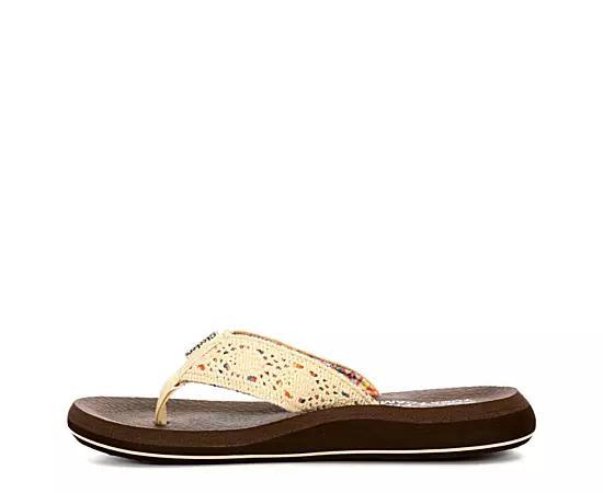 Skechers Womens Asana Flip Flop Sandal Product Image