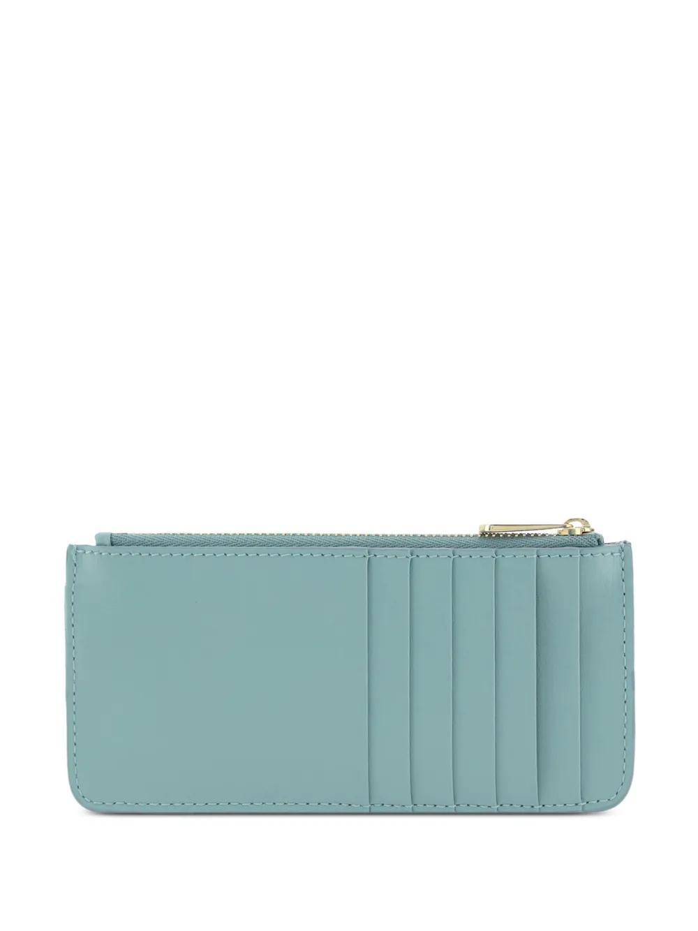 FERRAGAMO Vara Bow Card Holder In Blue Product Image