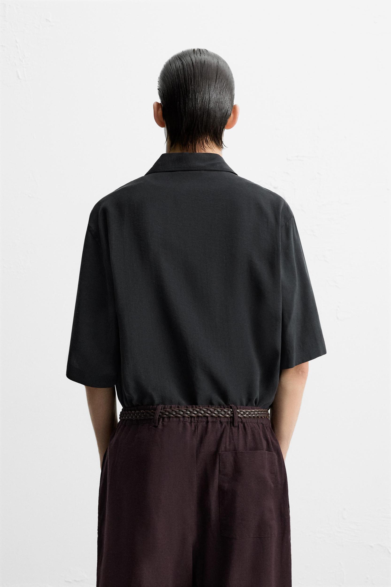 RELAXED FIT FLOWY SHIRT Product Image