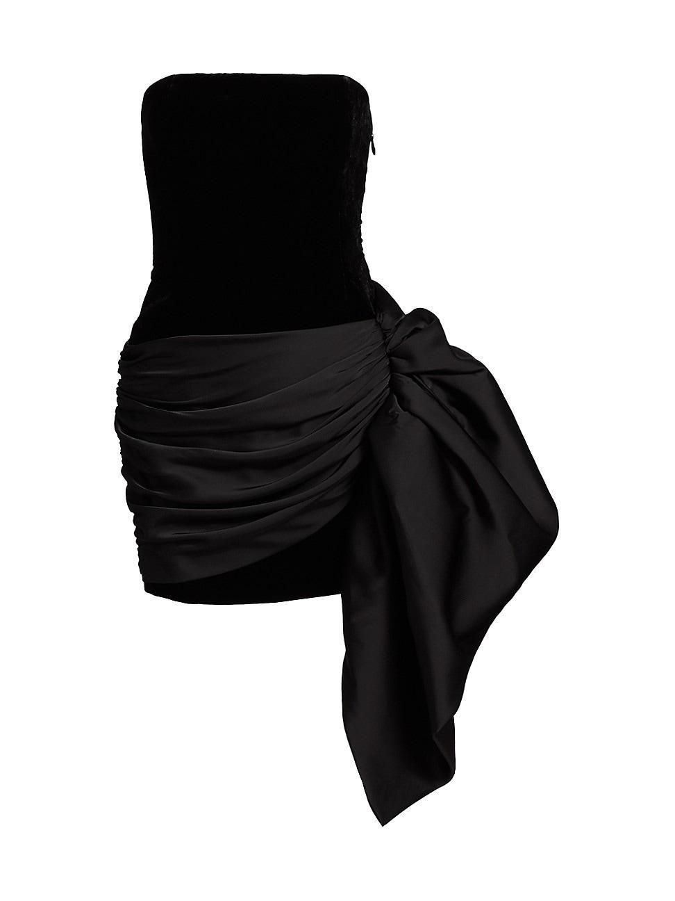 Womens Seb Ruched Bandeau Minidress Product Image