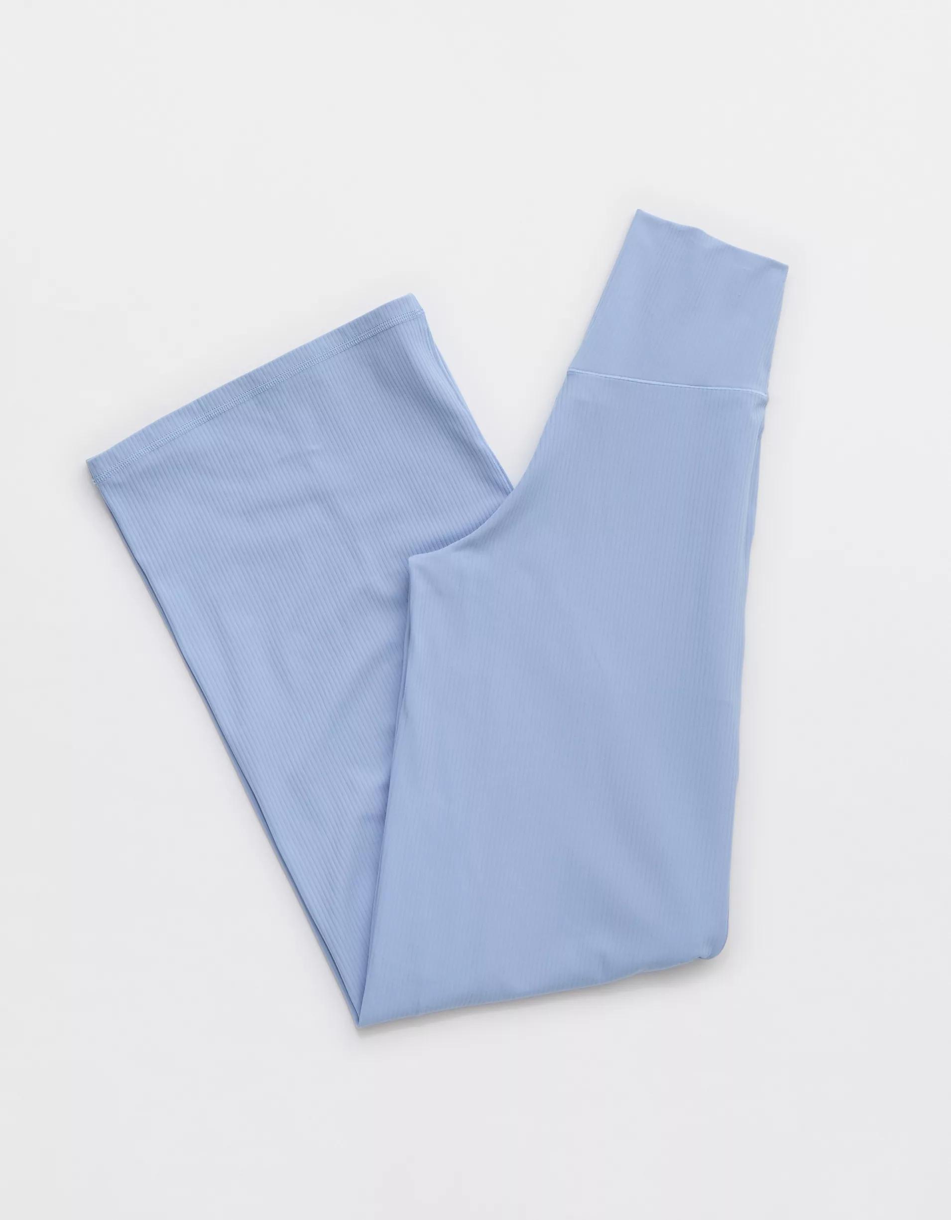 OFFLINE By Aerie Real Me XTRA High Waisted Ribbed Trouser Product Image