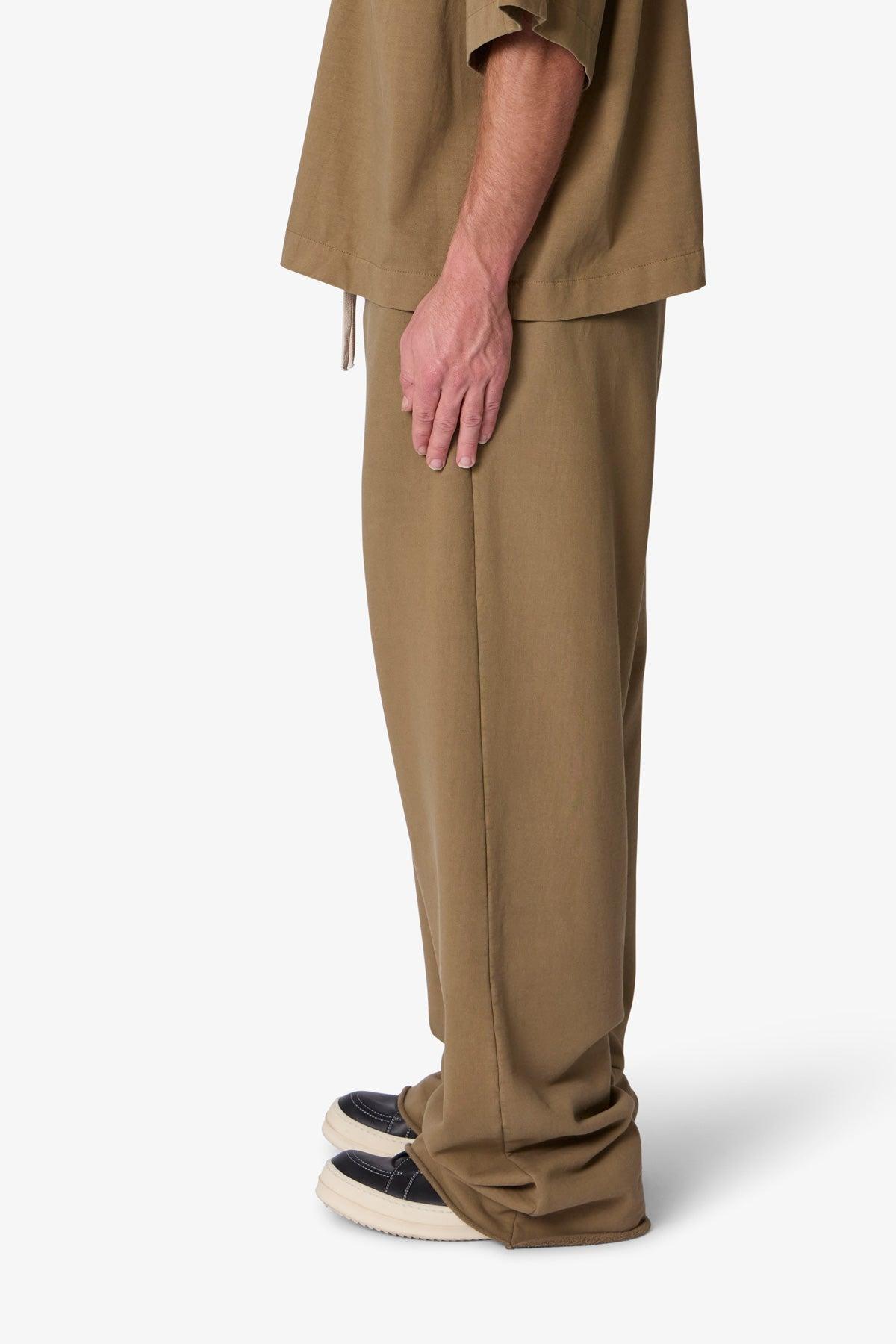 Ultra Baggy Heavy Fleece Sweatpants - Washed Earth Product Image