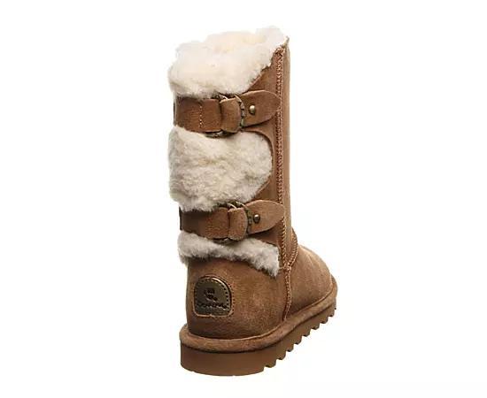 Bearpaw Womens Eloise Wide Calf Water Resistant Fur Boot Product Image