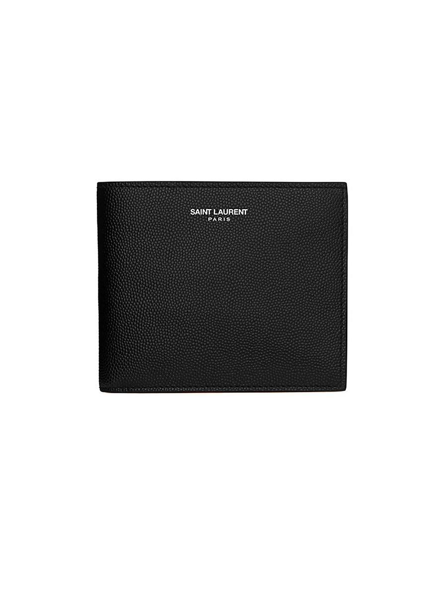 Saint Laurent Saint Laurent Paris East/West Wallet in Grain De Poudre Embossed Leather Product Image