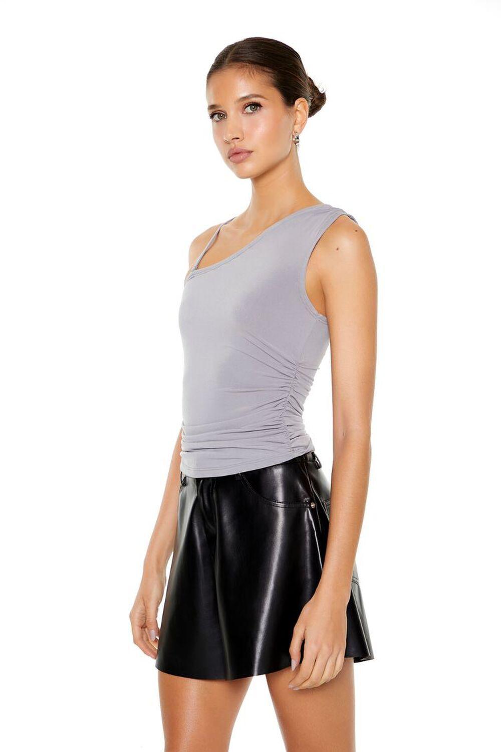 Ruched One-Shoulder Top | Forever 21 Product Image