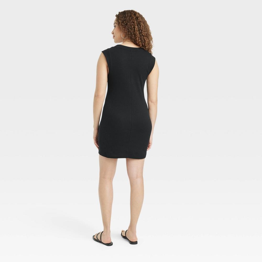 Women's Muscle Tank Mini Knit Dress - A New Day™ Product Image