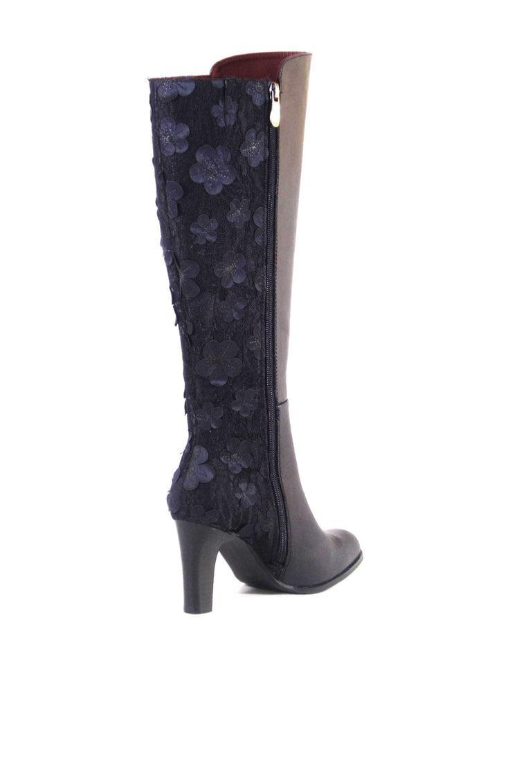 Geller Floral Lace Boots Product Image