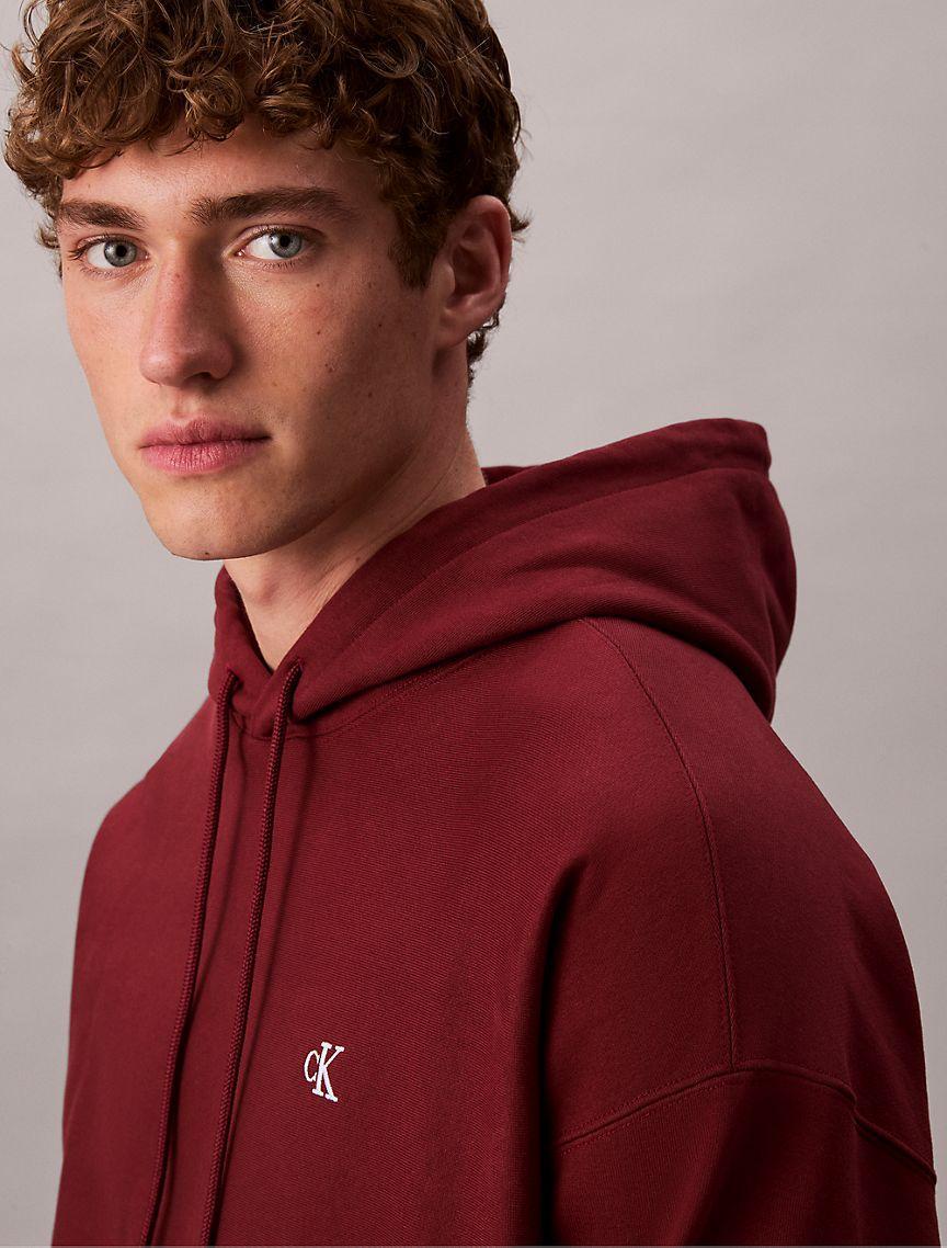 Premium Fleece Relaxed Hoodie Product Image