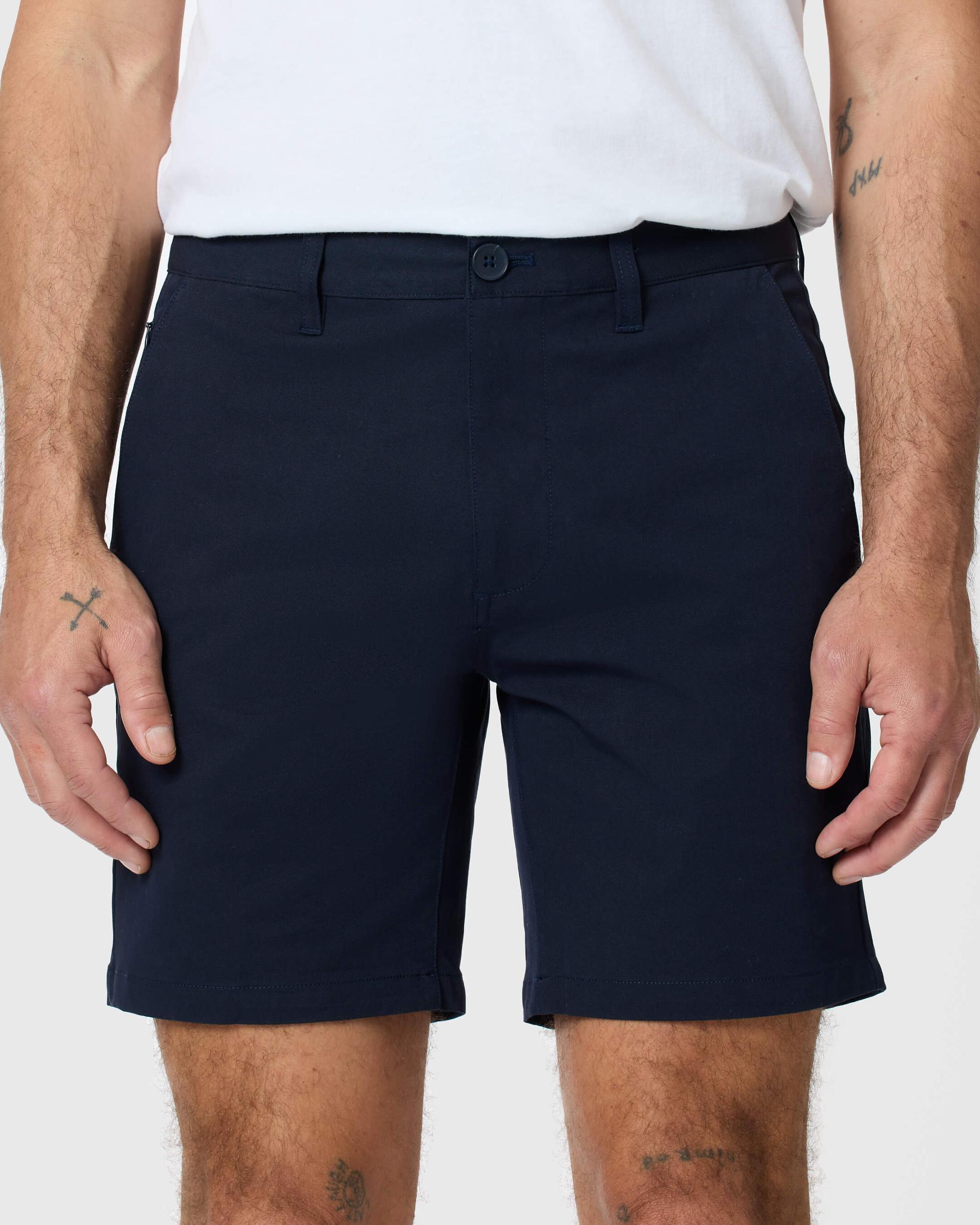 Navy Slim Twill Chino Pant Product Image
