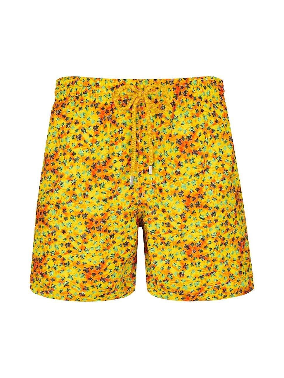 Mens Moorea Turtle Swim Trunks Product Image