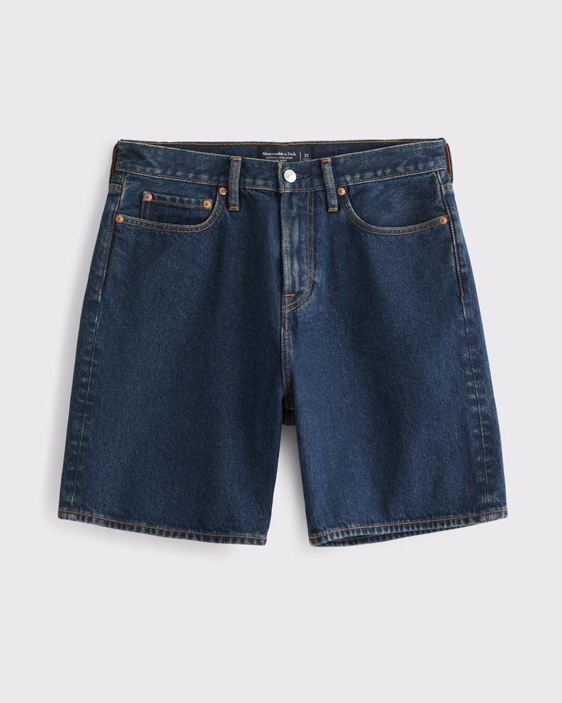 Loose Denim Short Product Image