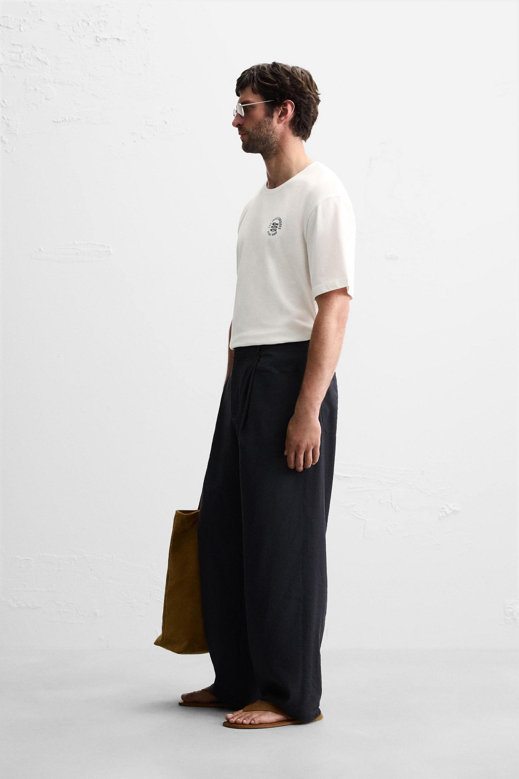 COMBINATION EMBROIDERY T-SHIRT Product Image