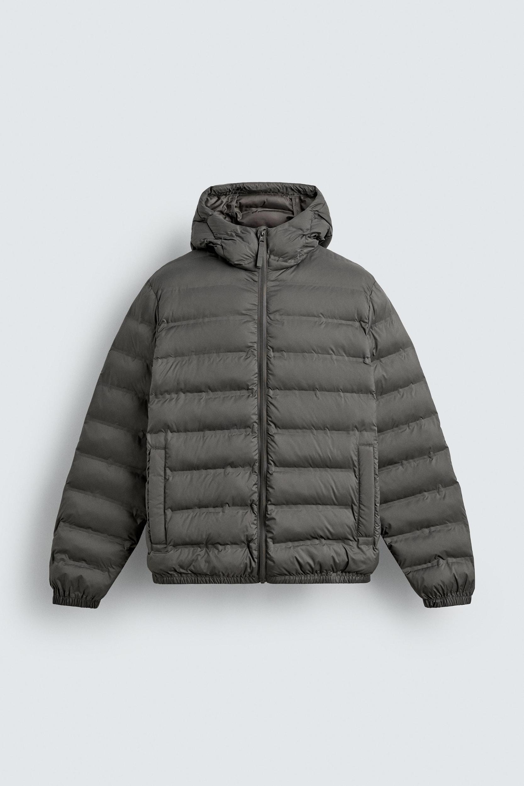 LIGHTWEIGHT HOODED PADDED JACKET Product Image