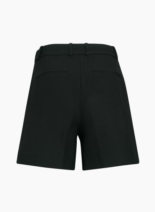 pleated mid-thigh short Product Image