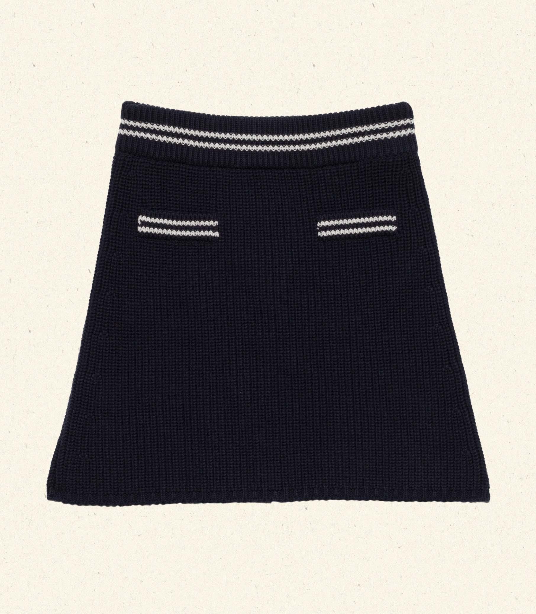 SEYMOUR SKIRT -- DEEP NAVY Product Image