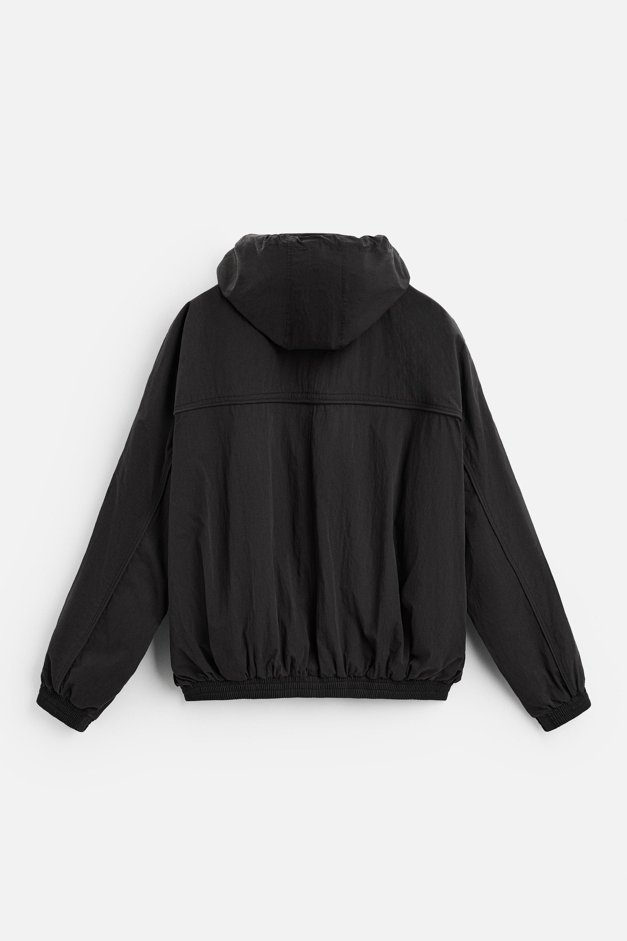 HOODED TECHNICAL JACKET Product Image