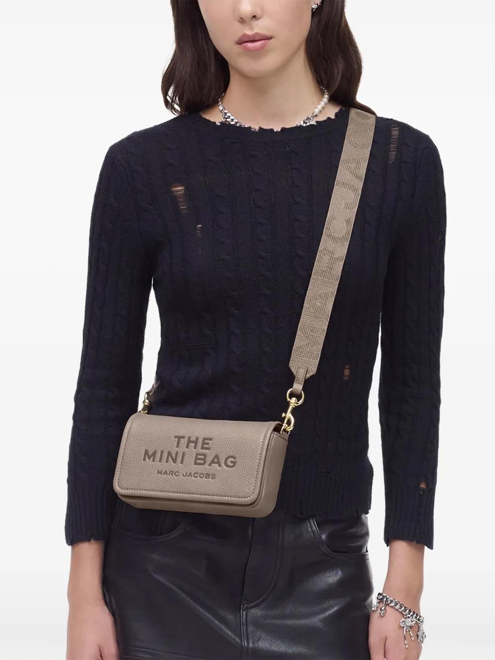 The Leather Mini crossbody bag Product Image