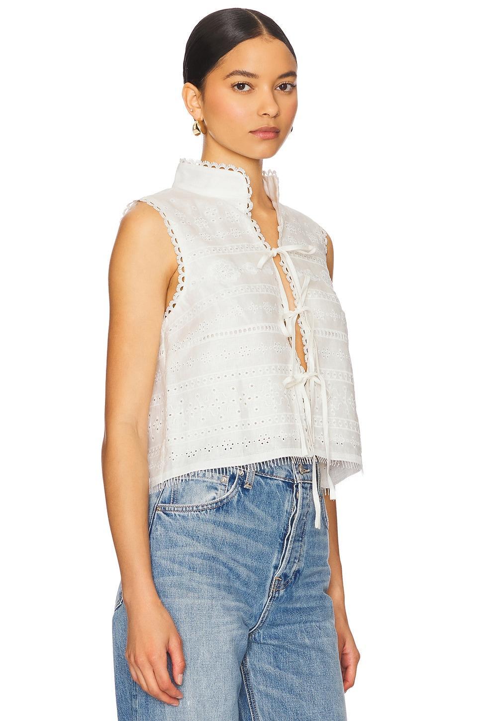 Cloud Embroidered Top Aje Product Image