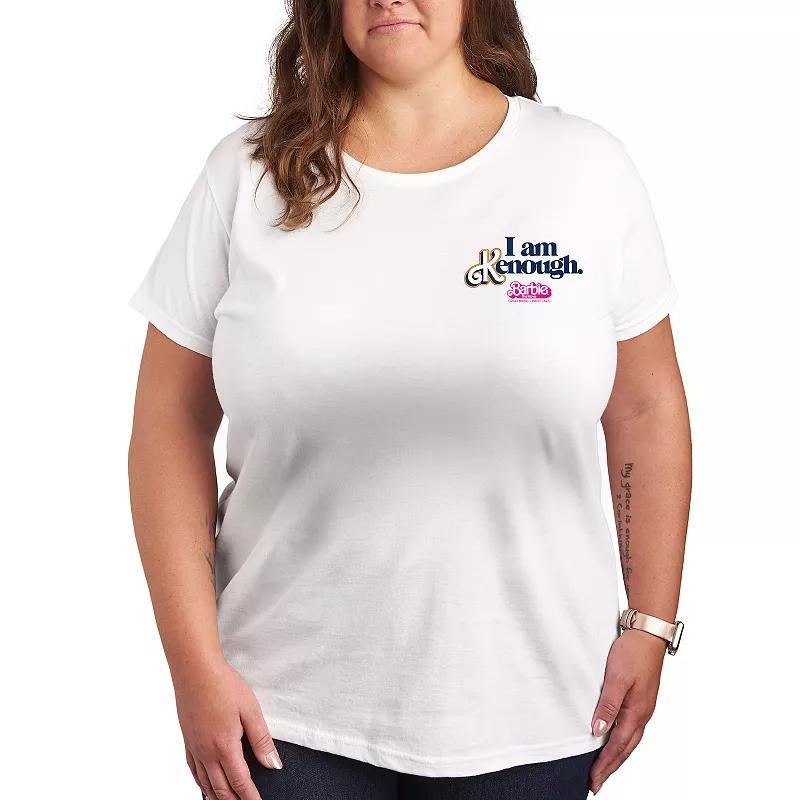 Plus Size Barbie The Movie Kenough Graphic Tee, Women's, Size: 2XL, White Product Image