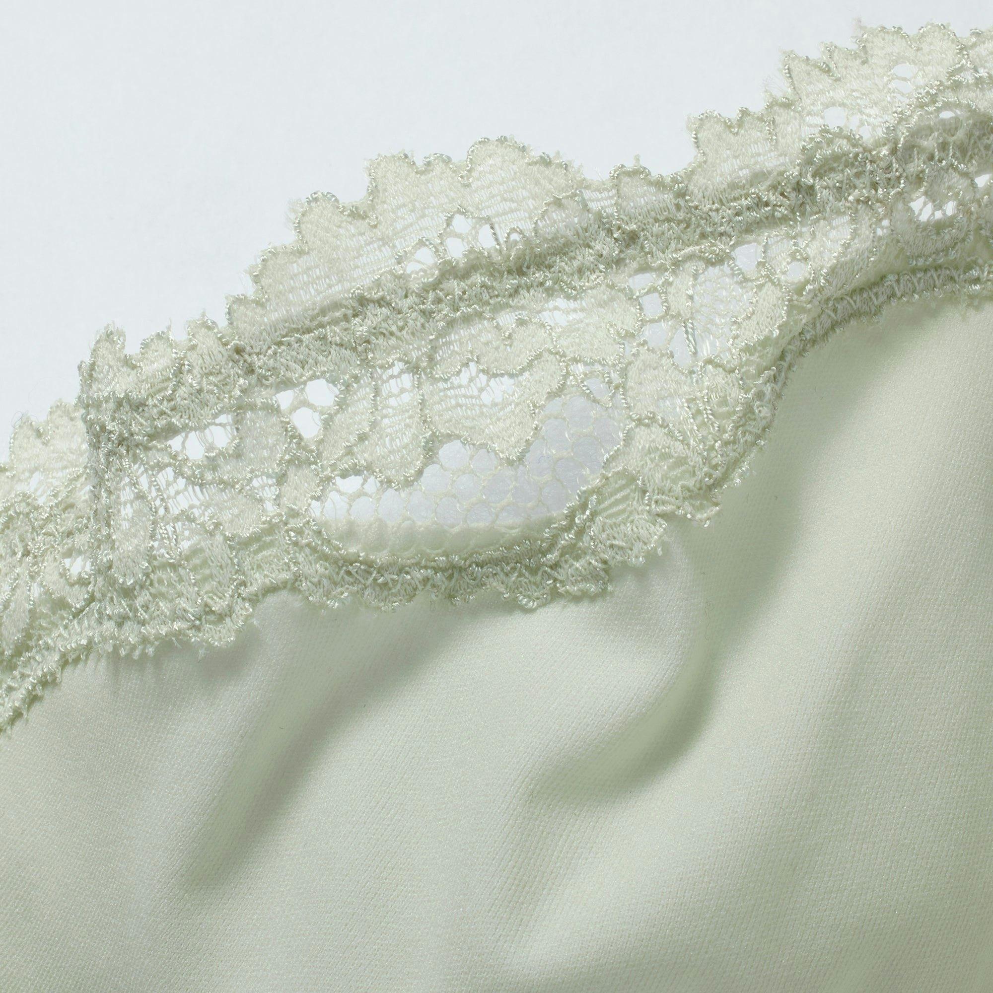 FITS EVERYBODY LACE UNLINED SCOOP BRA | SPEARMINT Product Image