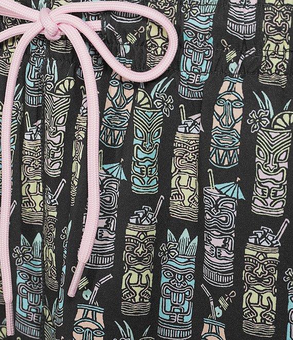 Caribbean Tiki Drinks 6#double; Swim Trunks Product Image