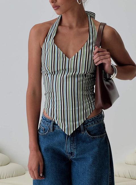 High Gear Halter Top Multi Product Image