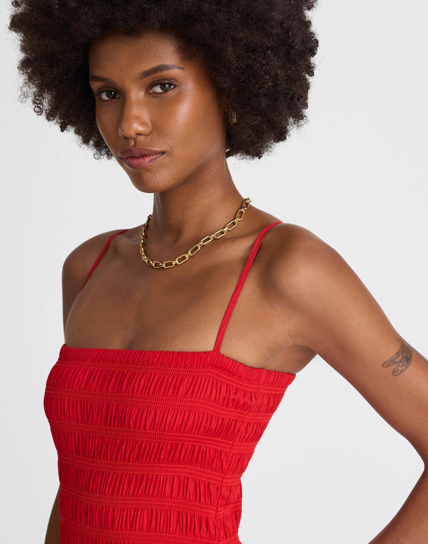 Smocked Maxi Dress Product Image