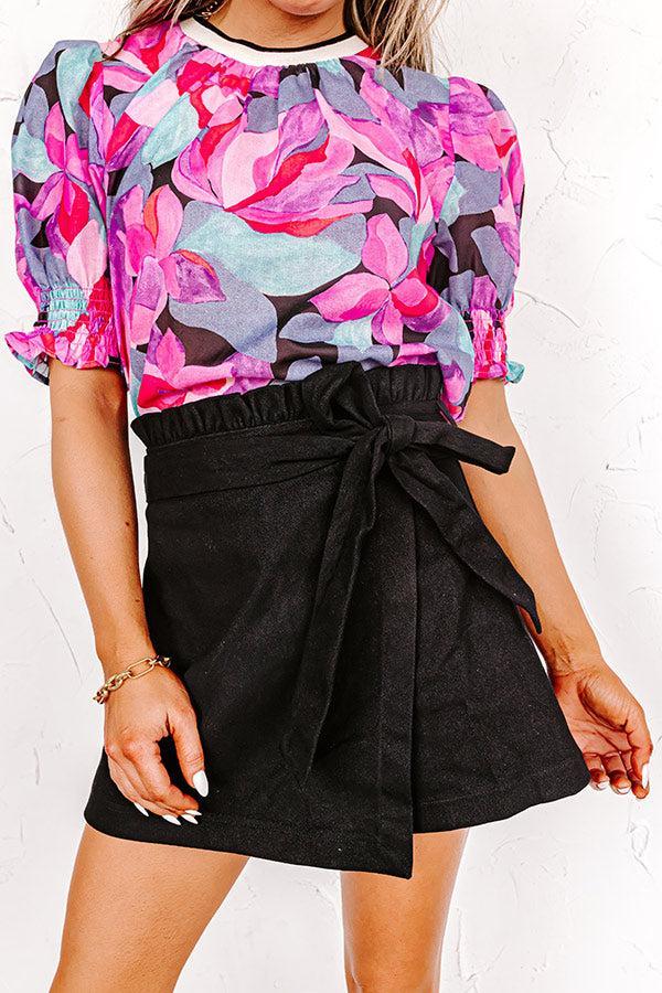 The Edith Denim Skort Product Image