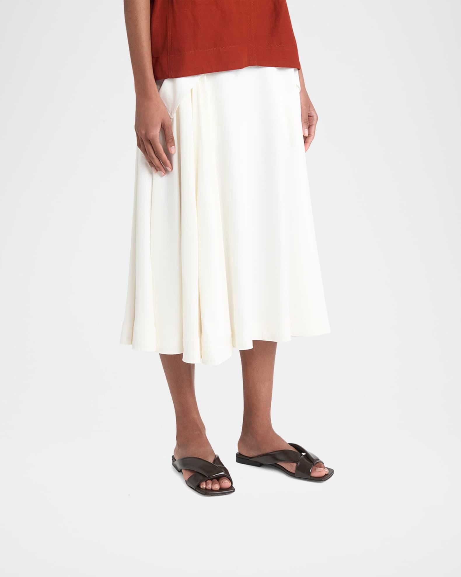 Riva Criss Cross Leather Flat Sandals Product Image