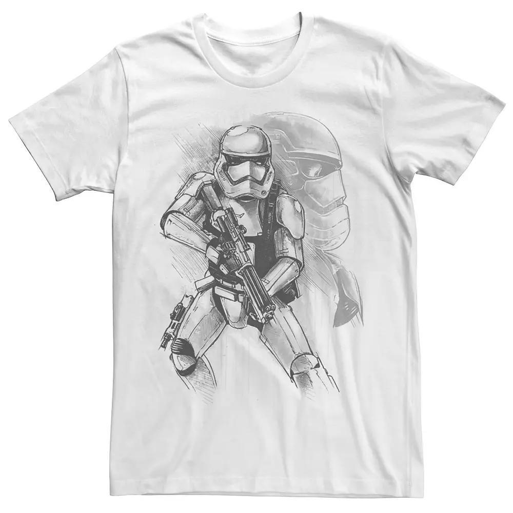 Men's Star Wars Stormtrooper Sketch Tee,  Product Image