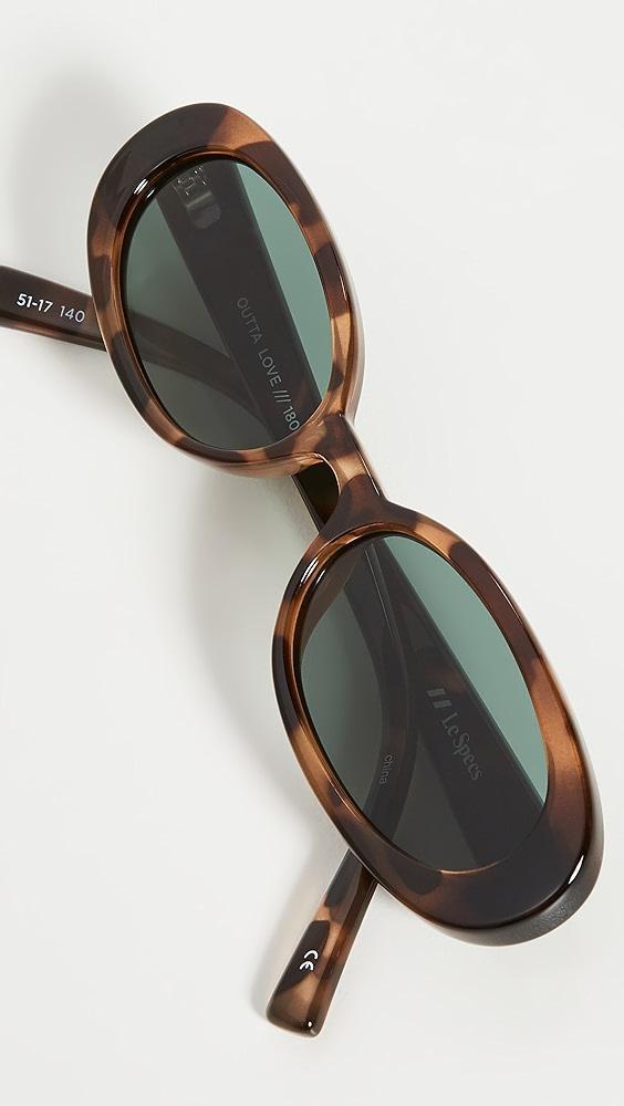 Le Specs Outta Love Sunglasses | Shopbop Product Image