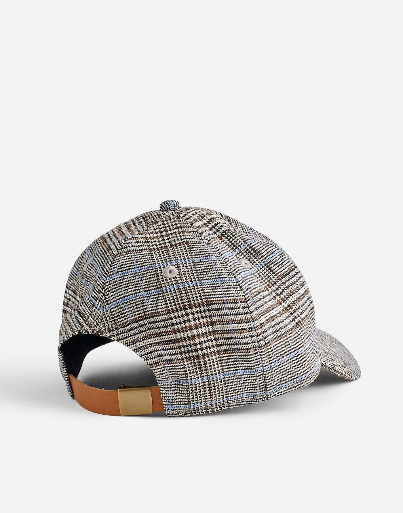 Plaid Baseball Hat Product Image