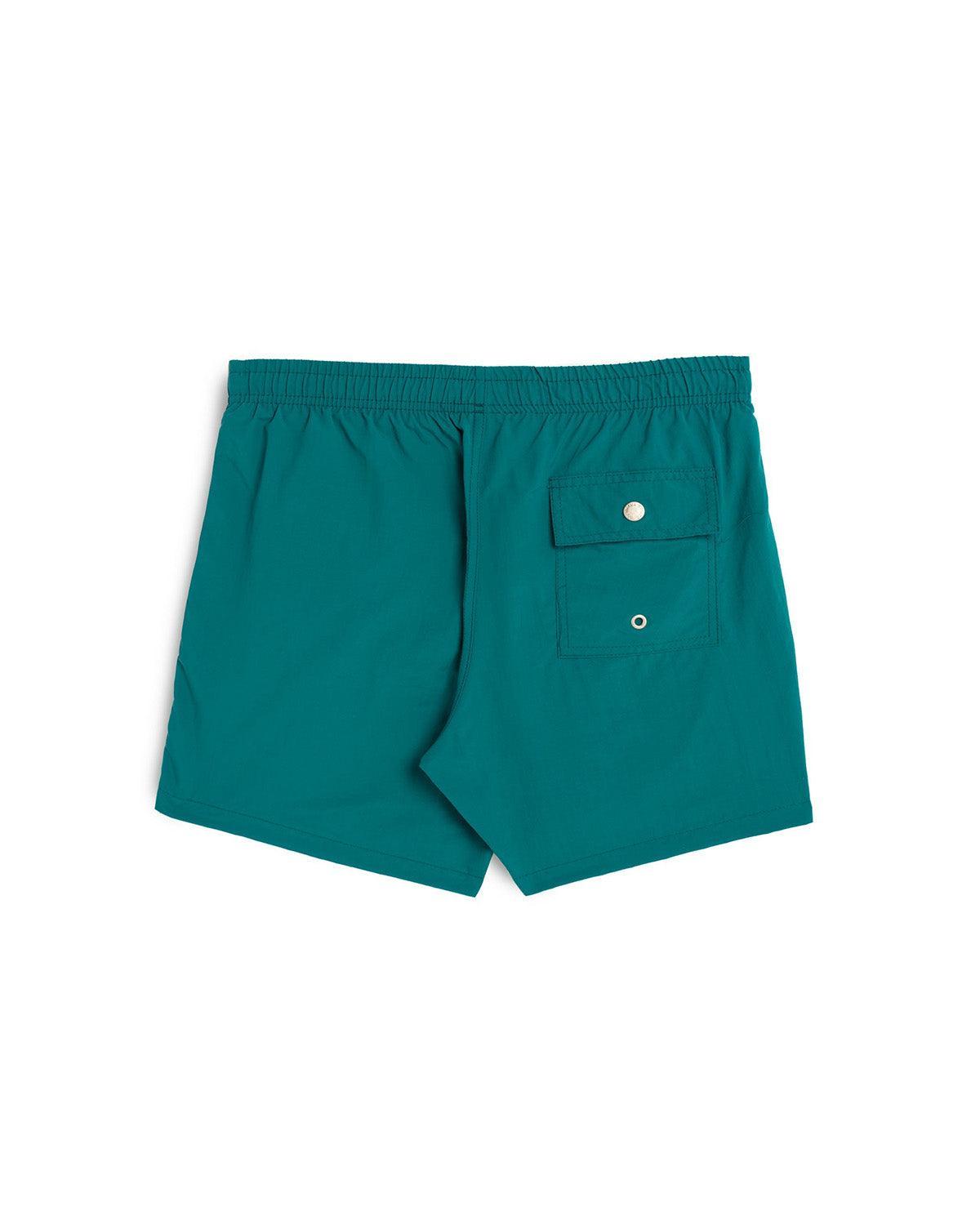 Solid Marine Swim Trunk Product Image