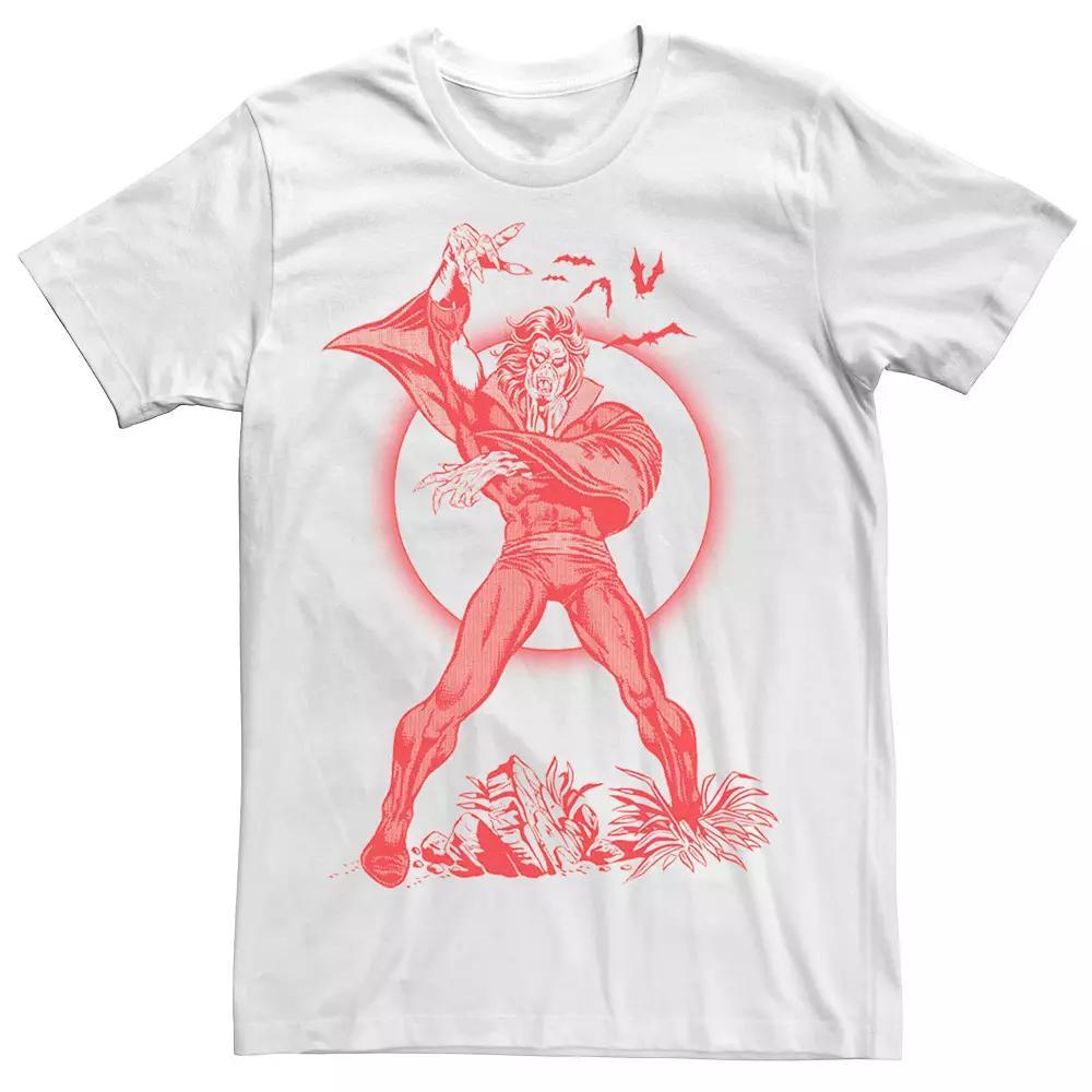 Men's Marvel Morbius Red Hue Portrait Tee,  Product Image
