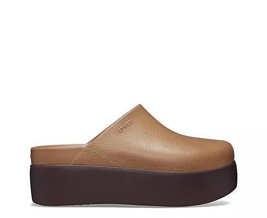 Womens Crocs Dylan Platform Clog - Sepia Product Image