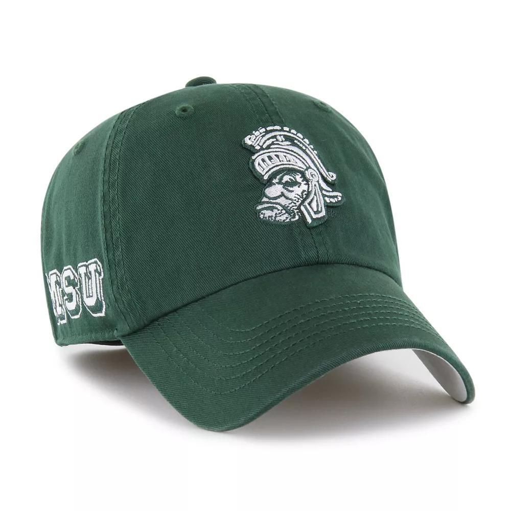 Men's '47 Green Michigan State Spartans Vintage Sure Shot Franchise Fitted Hat, Size: Large Product Image