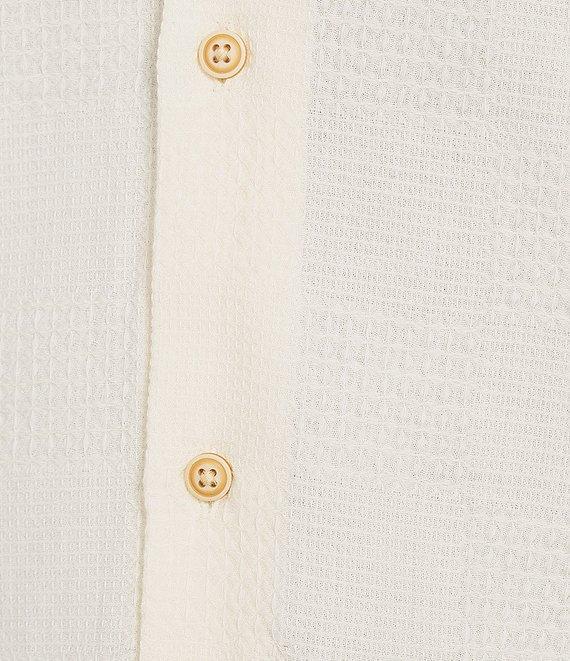 Rowm's Outsider's Oasis Short Sleeve Textured Solid Shirt Product Image