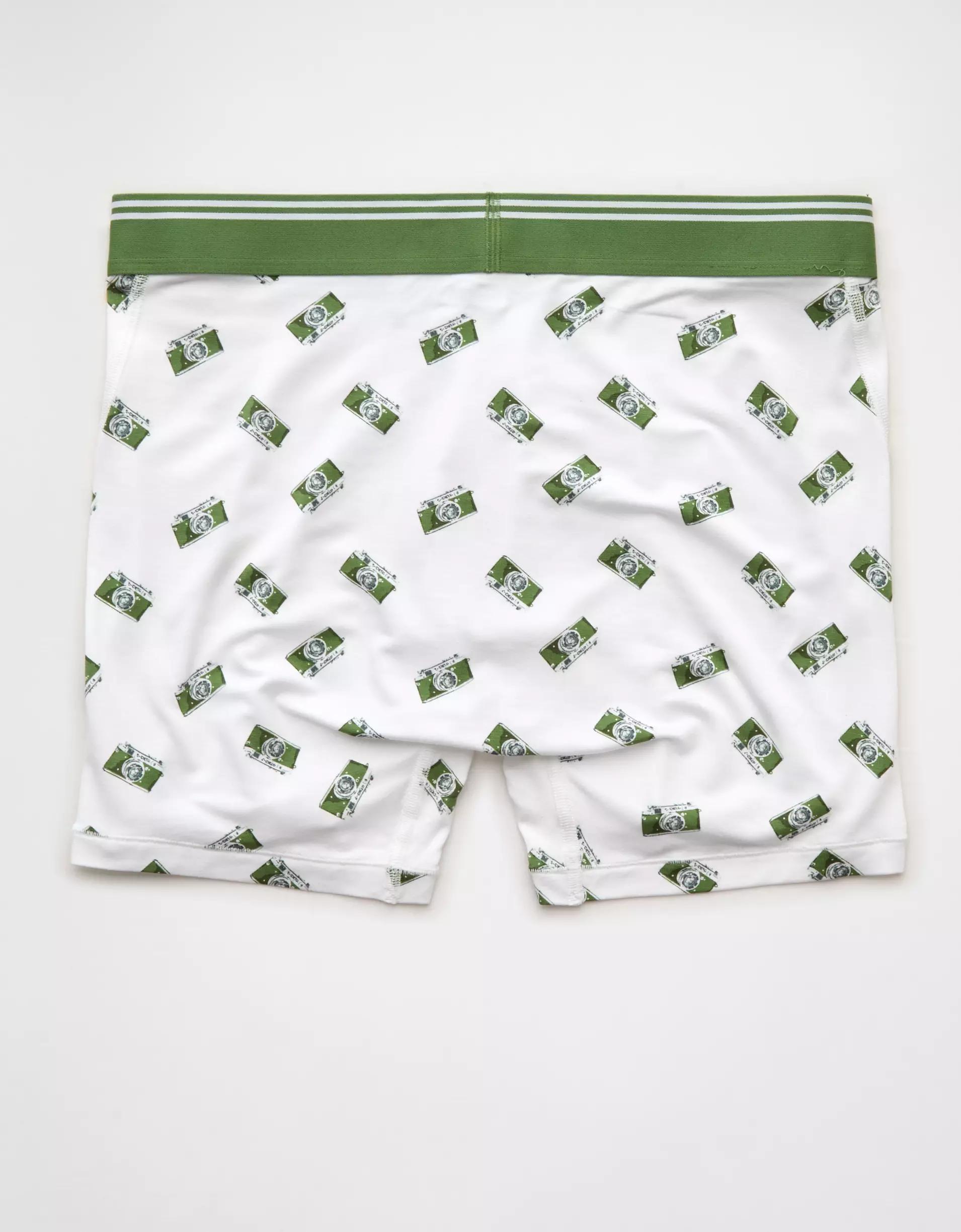 AEO Plaid Ultra Soft Pocket Boxer Short Product Image