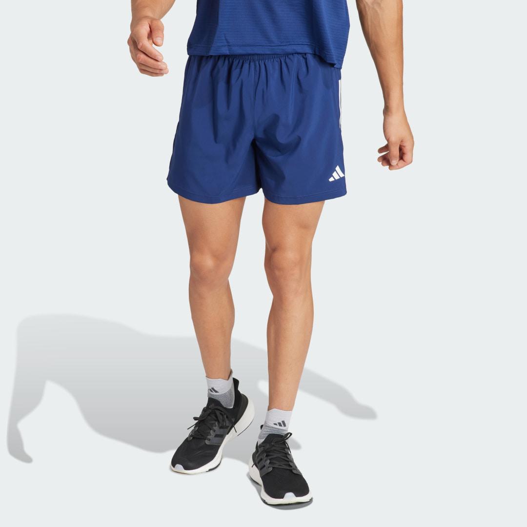 adidas Own The Run Shorts Black M 7 Mens Product Image