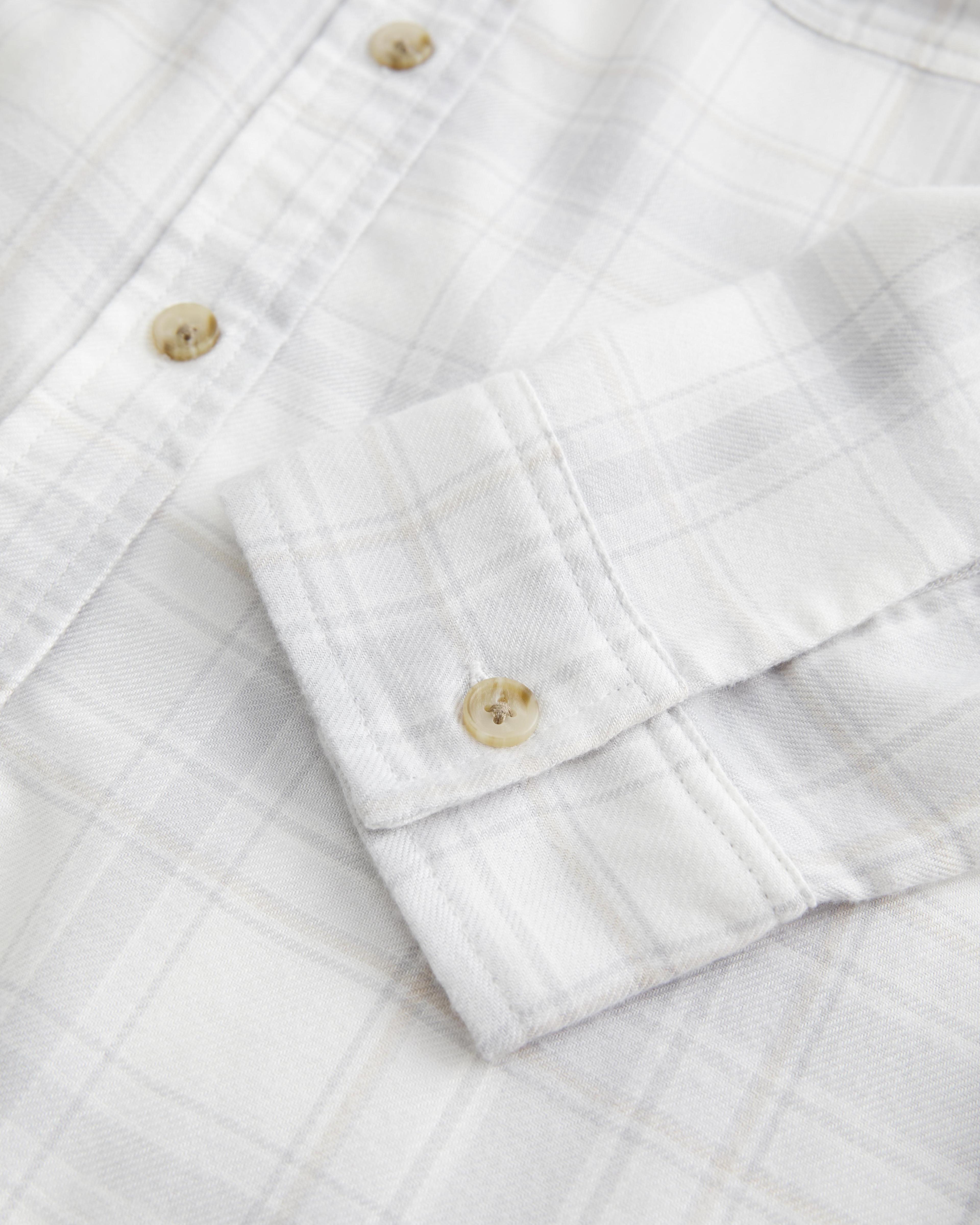 Oversized Flannel Shirt Product Image