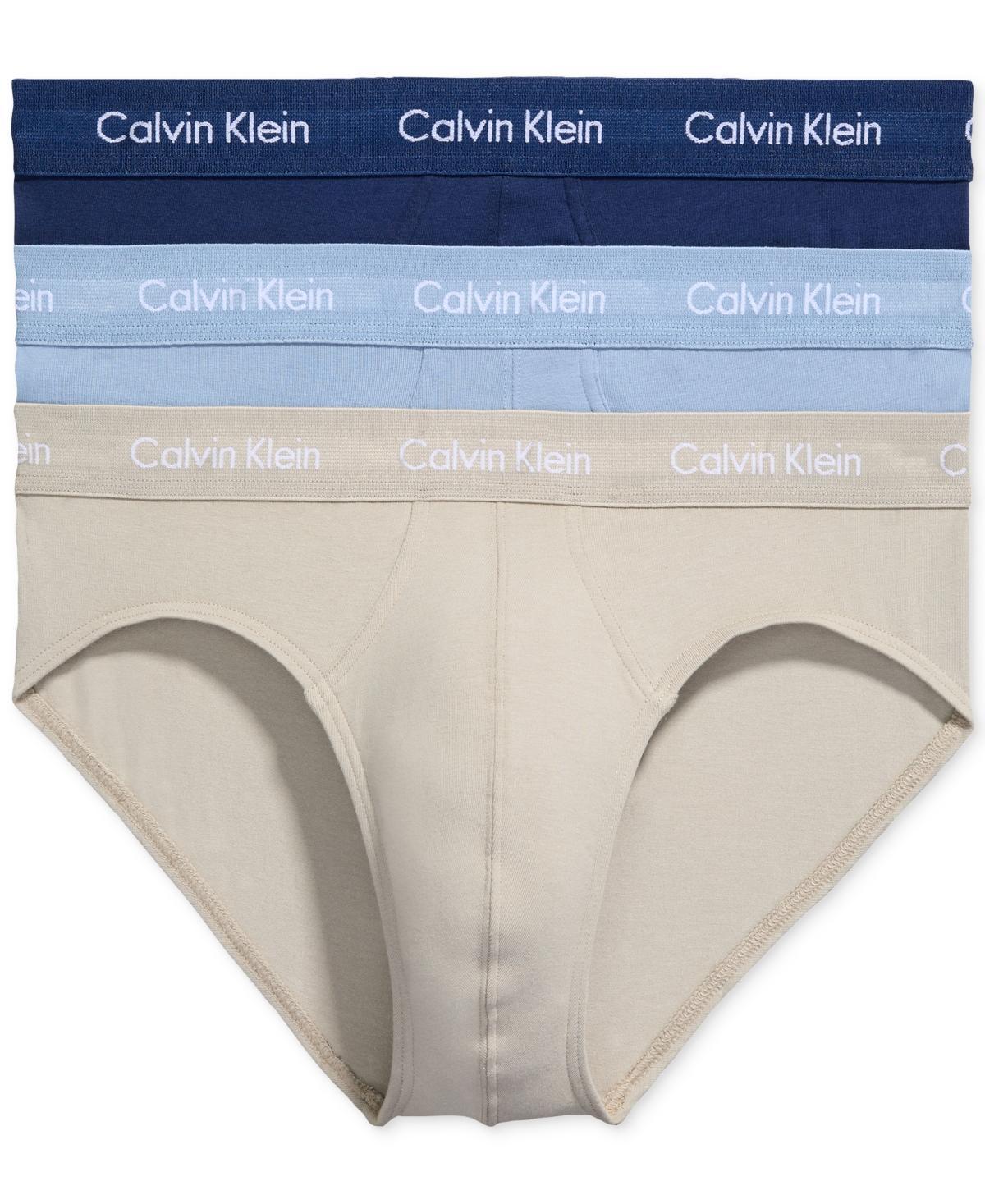 Men's Calvin Klein 3-pack Cotton Stretch Briefs, Size: Large, White Product Image