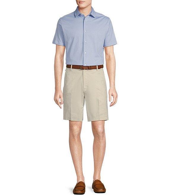 Daniel Cremieux Signature Label Mini Geo Print Short Sleeve Shirt Product Image