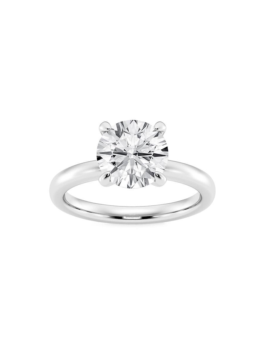 Womens Platinum & Round Lab-Grown Diamond Solitaire Ring/1.00-5.00 TCW Product Image